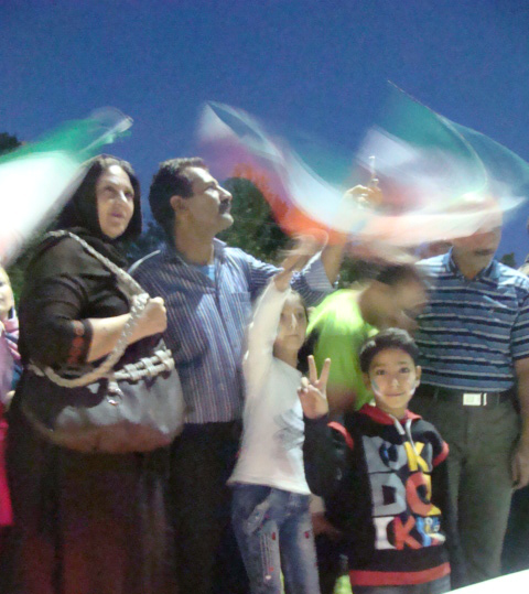 جشن مرم شیراز در پی صعود تیم ملی به جام جهانی+تصاویر