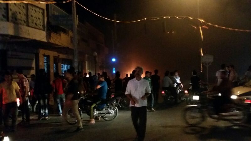 گازوئیل های قاچاق در گناوه حادثه آفرید+تصاویر