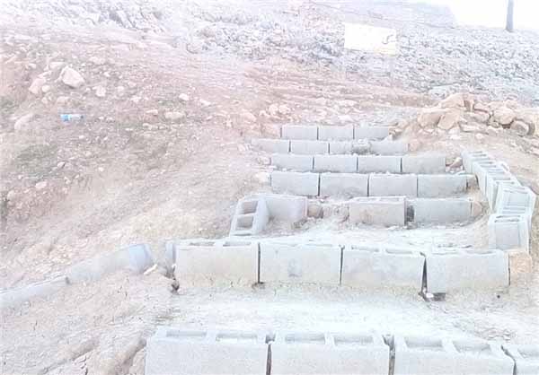 غربت شهدای گمنام دهدشت زیر سایه بیتوجهی مسئولان + تصاویر