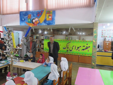 "مسابقه نقاشی کودکان با موضوع هوای پاک برگزار شد+عکس"