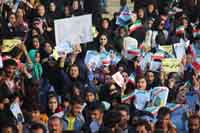 گزارش تصویری نطق انتخاباتی دکتر علی کامرانی در ورزشگاه شهید دولتخواه دهدشت