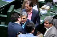 خوشحالی تاجگردون و ناراحتی کوچک زاده درمجلس /خوشحالی اصلاح طلب ها درمجلس +عکس