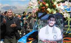 پیکر عضو شورای مرکزی جنبش عدالتخواه دانشجویی در یاسوج تشییع شد