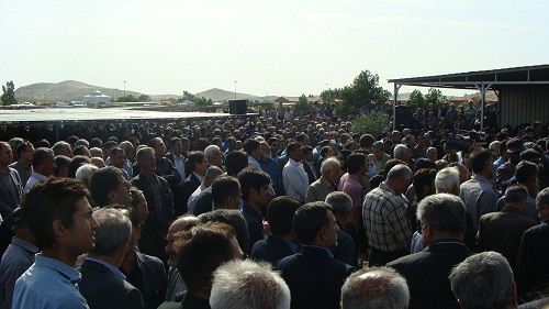 گزارش تصویری مراسم تشییع پیکر ناصر تاجگردون