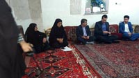 دیدار برخی مسئولان اداری کهگیلویه با خانواده شهدا در شهرستان +تصاویر