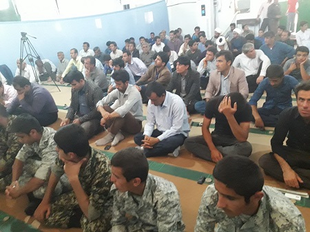 حضور پرشور مردم قلعه رئیسی در نماز جمعه+تصاویر