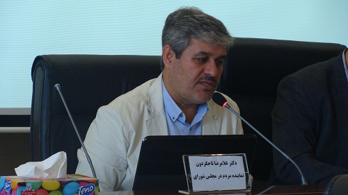 نگرانی تاجگردون از پيشرفت برنامه چهارساله پیشنهادی/ابراز رضایت تاجگردون از مدیریت آبفای شهری دوگنبدان