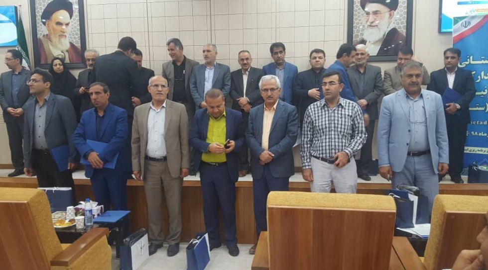 تقدیر مدیریت سامانه تدارکات الکتریکی دولت از مدیر عامل و ذیحساب شرکت آب منطقه ای کهگیلویه و بویراحمد تقدیر مدیریت سامانه تدارکات الکتریکی دولت از مدیر عامل و ذیحساب شرکت آب منطقه ای کهگیلویه و بویراحمد