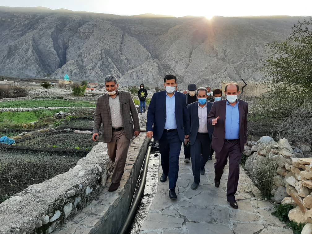 بازدید فرماندار گچساران از روستاهای شهرستان