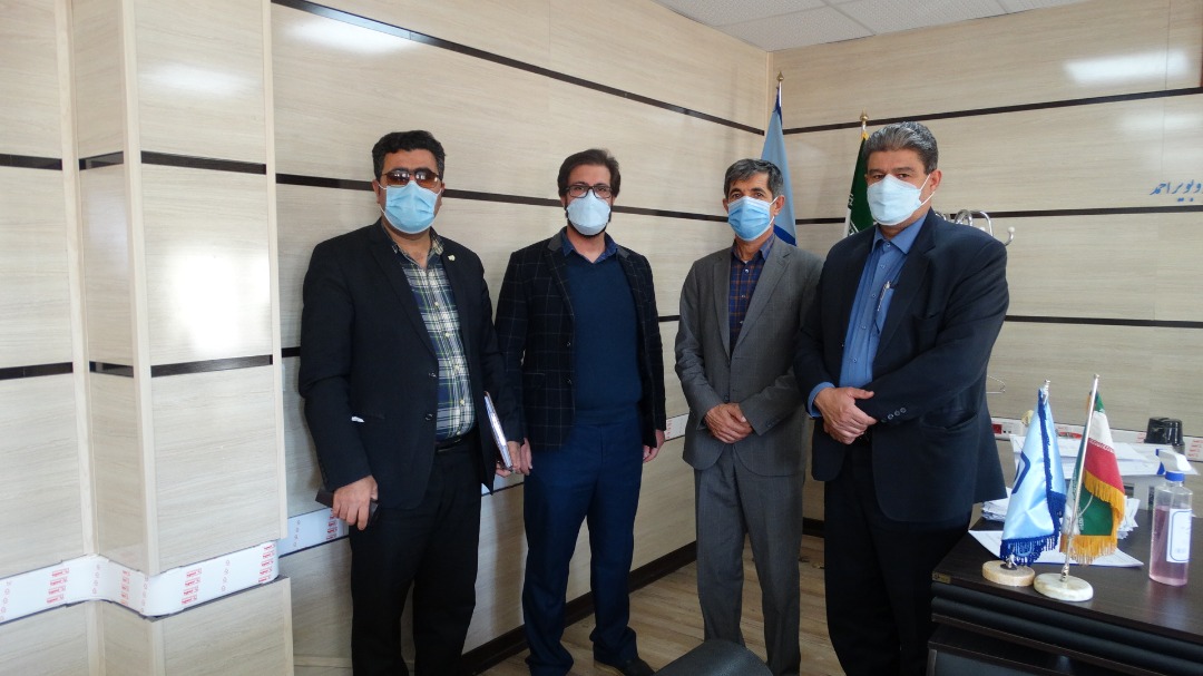 دیدار رئیس سازمان نظام مهندسی ساختمان استان کهگیلویه و بویراحمد با مدیر کل تامین اجتماعی/تصاویر