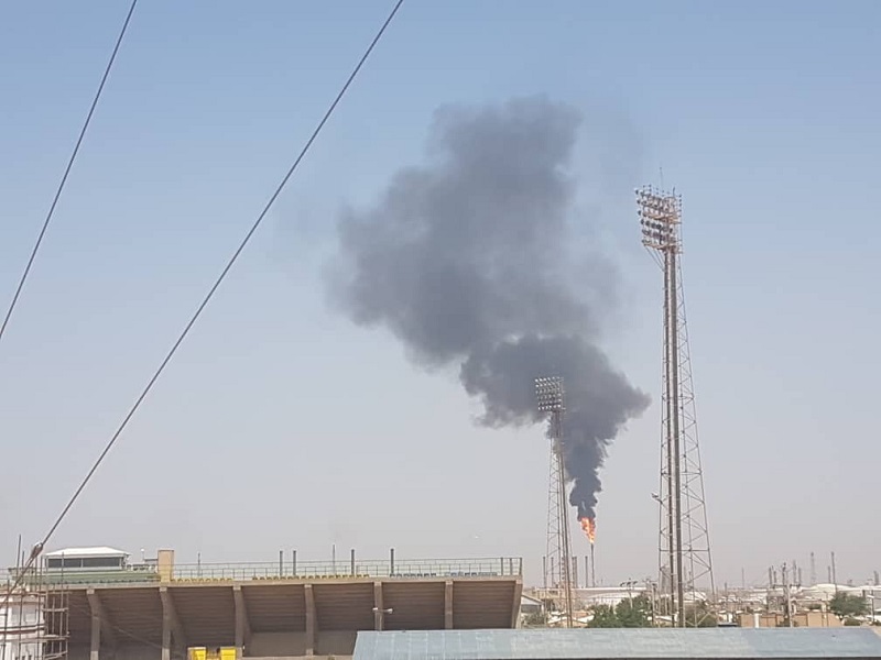 علت دود سیاه منتشر شده در شهرآبادان چه بود؟