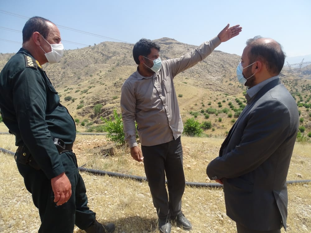 ۲۴ هزار متر مربع زمین ملی در باشت از دست سودجویان خارج شد/تصاویر
