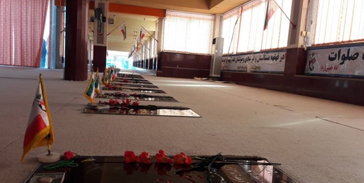حسرت زیارت در گلزار شهدای دهدشت
