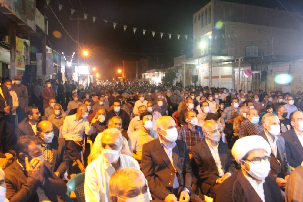 موج حماسی حمایت از رئیسی به چرام رسید /گزارش تصویری از اجتماع بزرگ با حضور حجت الاسلام موحد