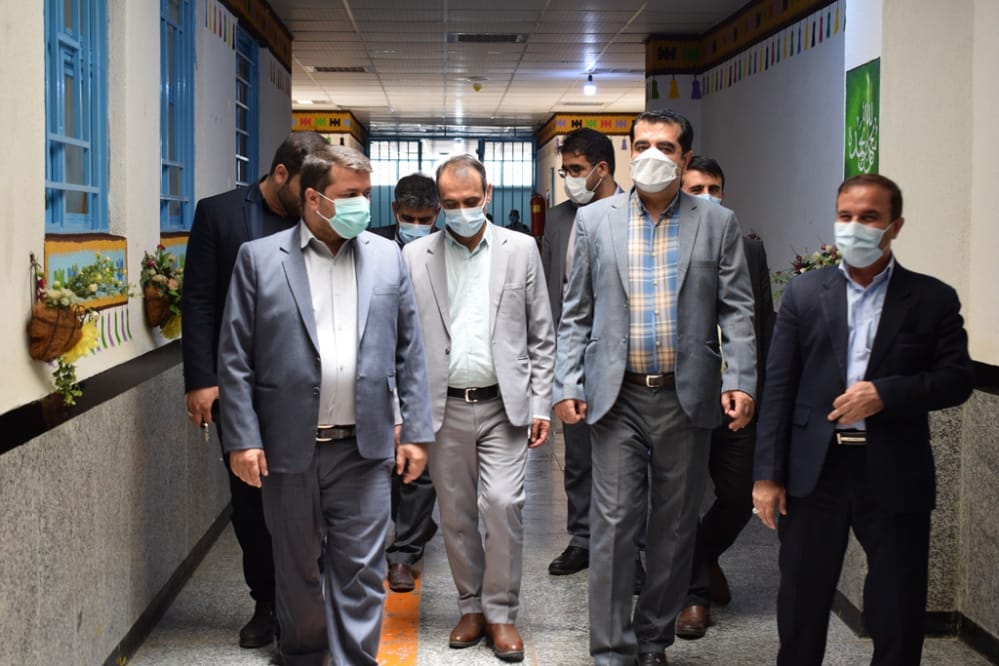 بازدید مسئولان قضایی شهرستان کهگیلویه از زندان دهدشت+تصاویر
