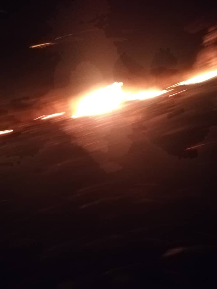 آتش سوزی گسترده در کوه های اطراف شیراز