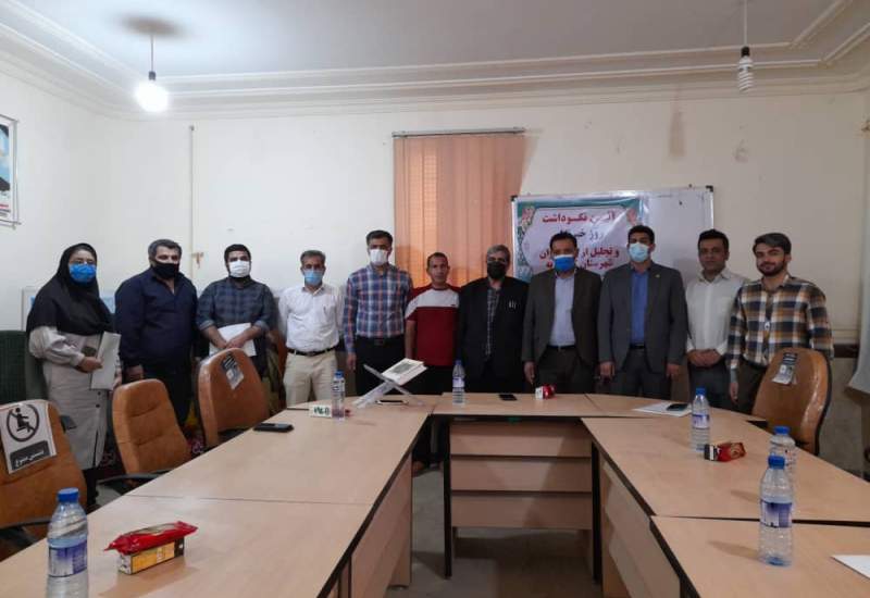به همت هیات فوتبال شهرستان کهگیلویه:مراسم تجلیل از خبرنگاران برگزار شد+تصاویر