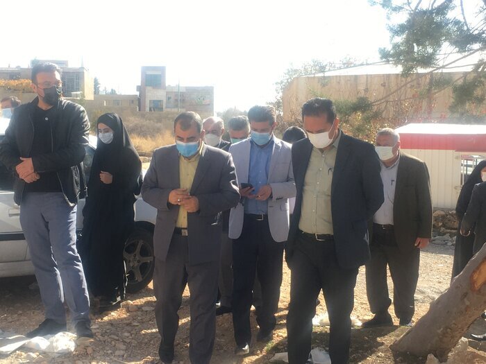 بازدید معاون سیاسی استاندار کهگیلویه و بویراحمد از ساختمان در حال احداث خانه مطبوعات استان +تصاویر