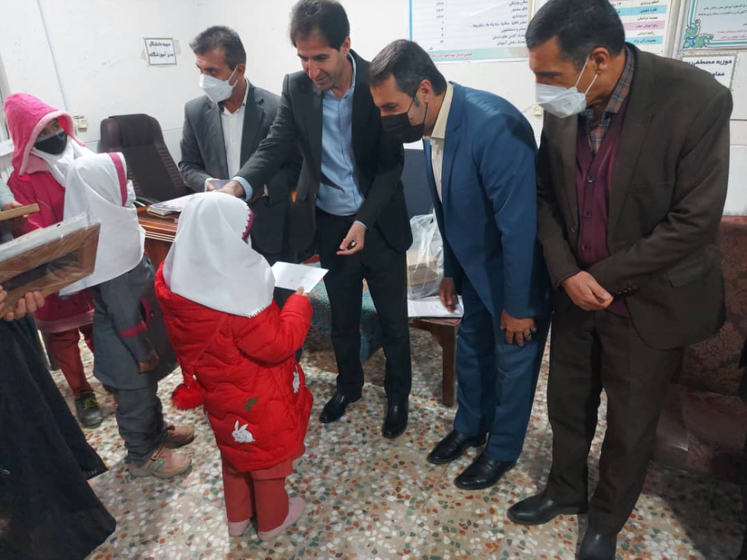 برگزاری طرح  مدارس همدل با حضور مسئولین