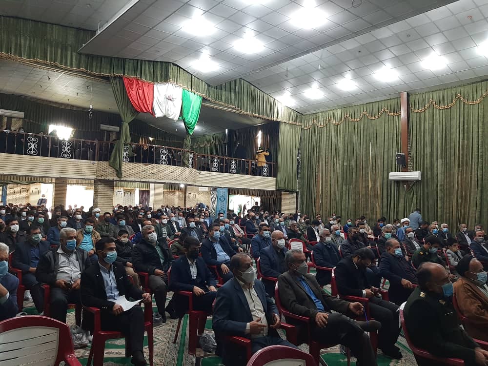 مراسم بزرگداشت 9 دی ماه در دهدشت برگزار شد+تصاویر