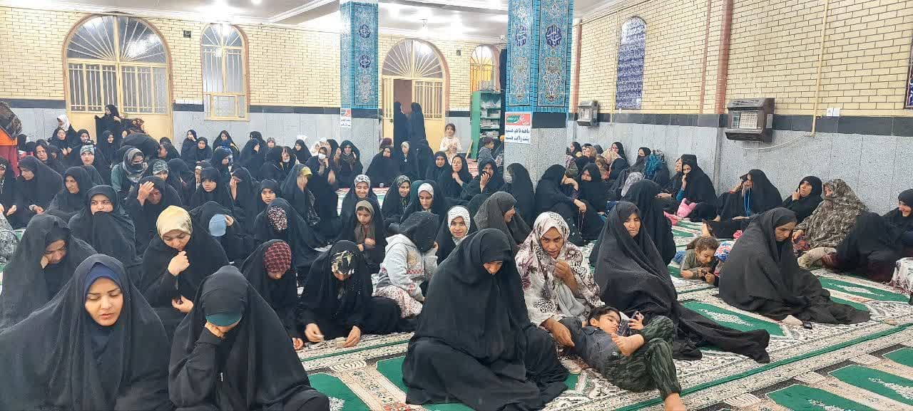 مراسم گرامیداشت شهادت حاج قاسم سلیمانی در قلعه رئیسی برگزار شد/تصاویر