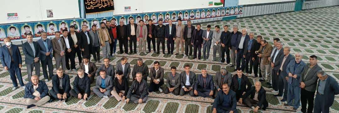 نشست معتمدین با فرمانده انتظامی چاروسا