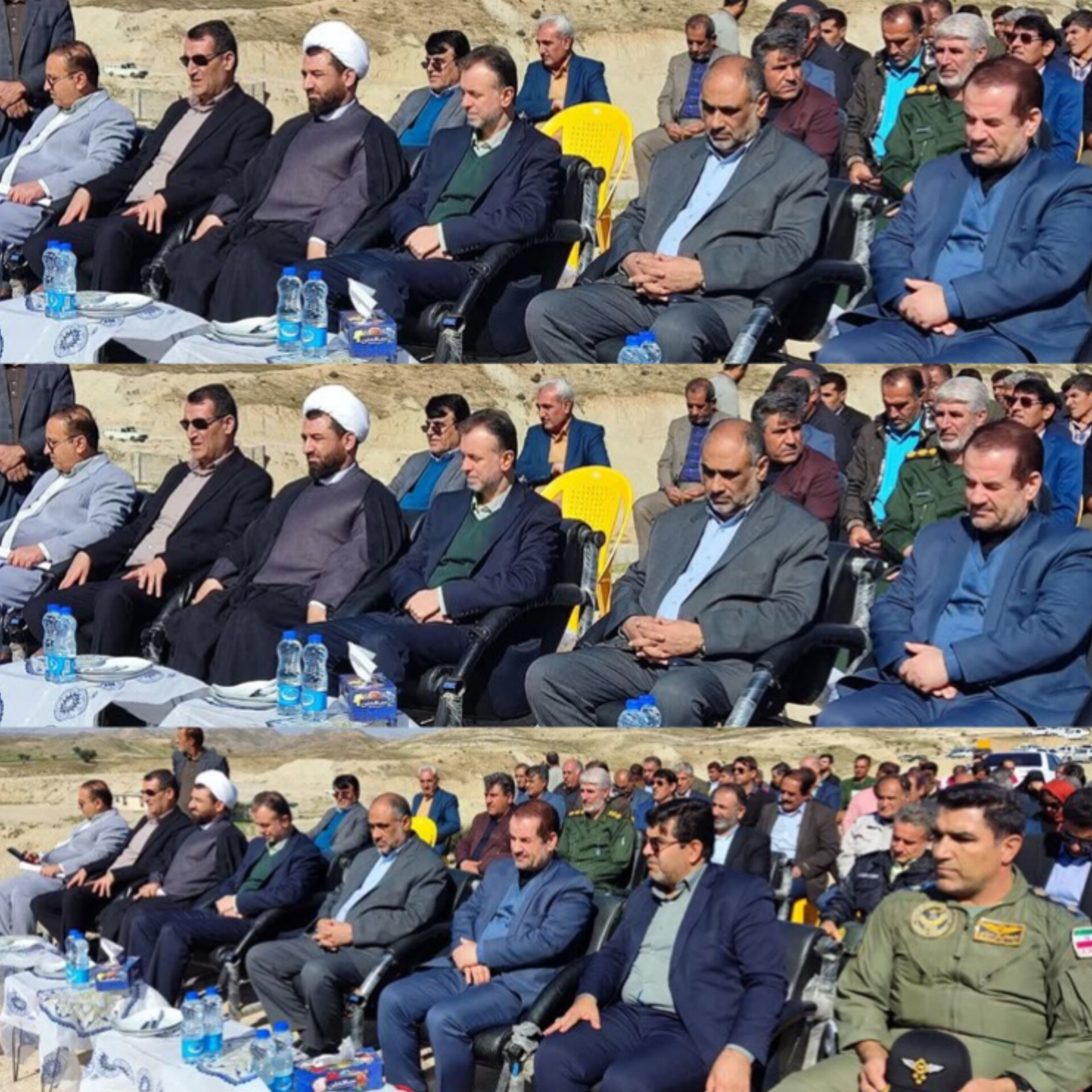 افتتاح سد «کوهبرد» کهگیلویه با حضور وزیر جهاد کشاورزی