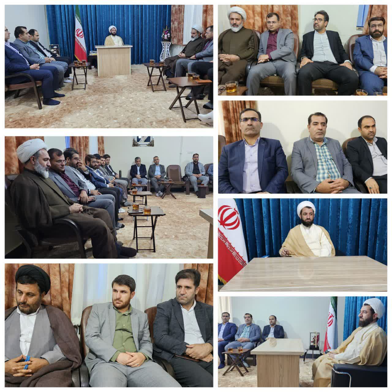 دیدار مسئولان قضایی کهگیلویه با امام جمعه