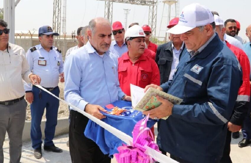 همزمان با هفته دولت؛ افتتاح ایستگاه آتشنشانی در تاسیسات نفتی گچساران