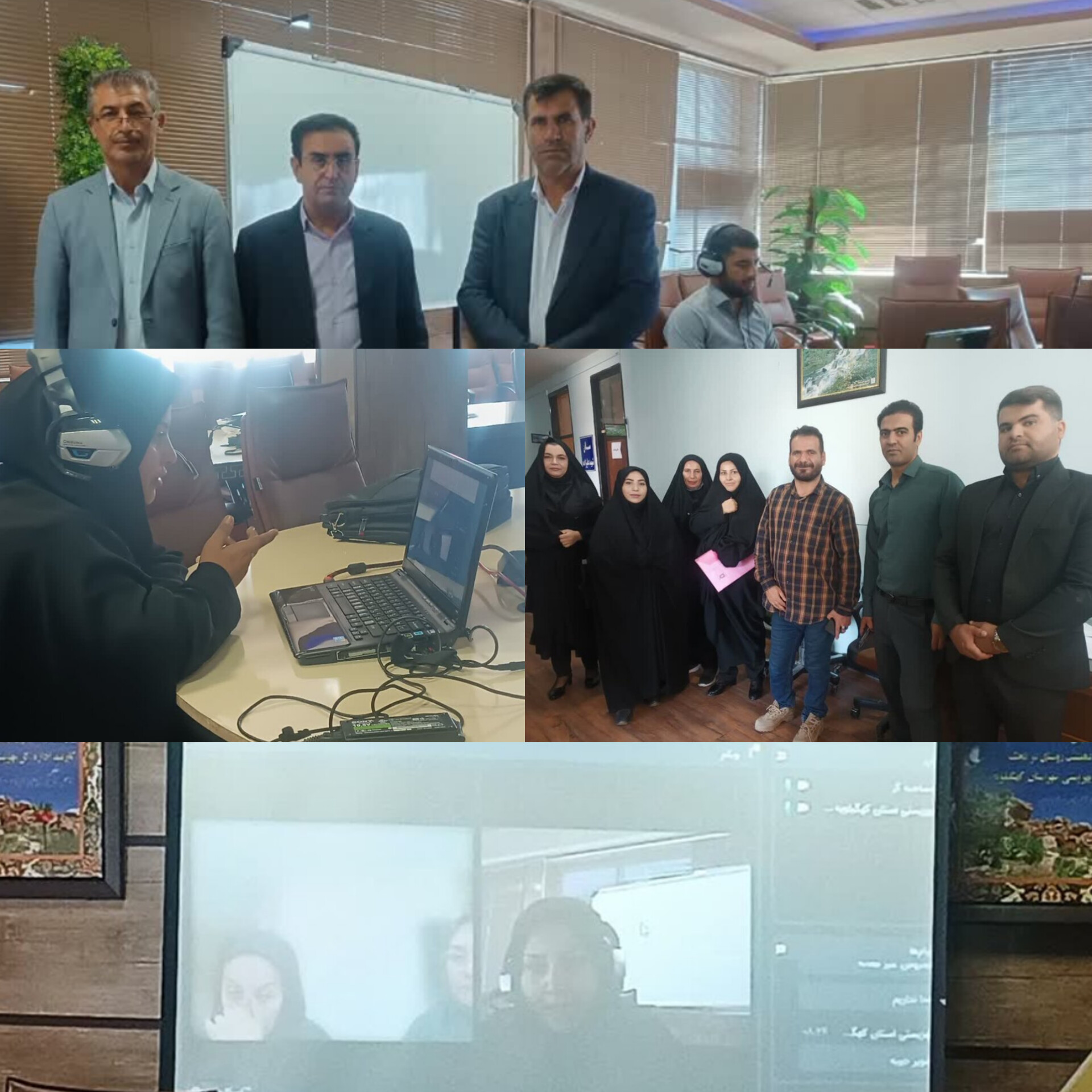 برگزاری مصاحبه تسهیلگران شغلی مراکز مثبت زندگی در بهزیستی کهگیلویه و بویراحمد