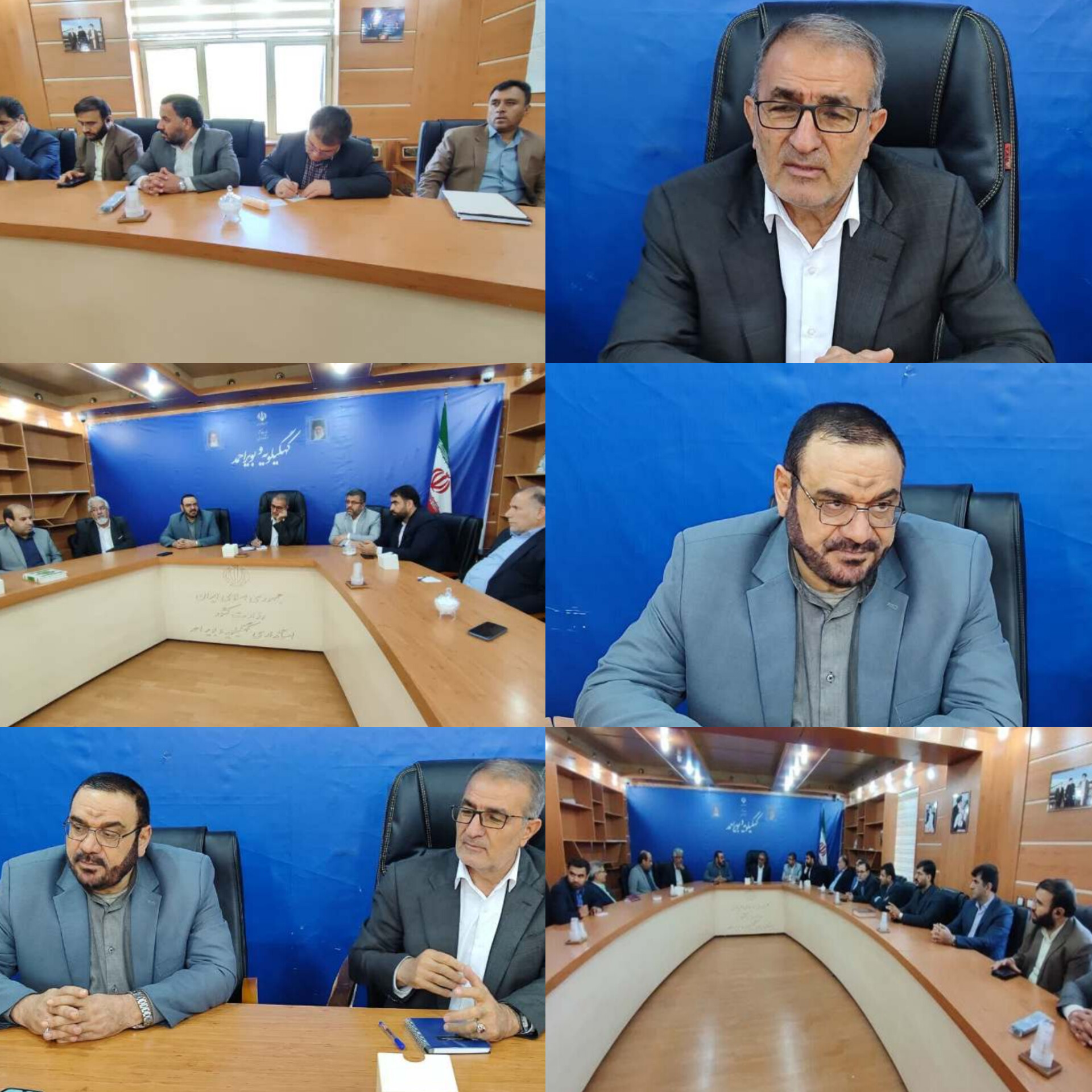 دیدار رئیس کل دادگستری استان کهگیلویه و بویراحمد با استاندار جدید