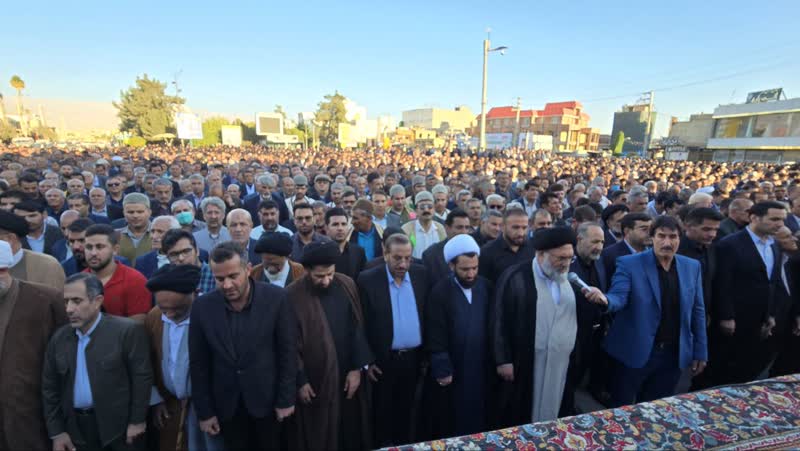 وداع با خالق ایل احساس در زادگاهش؛ مراسم تشییع باشکوه استاد فریدون داوری در دهدشت برگزار شد/تصاویر