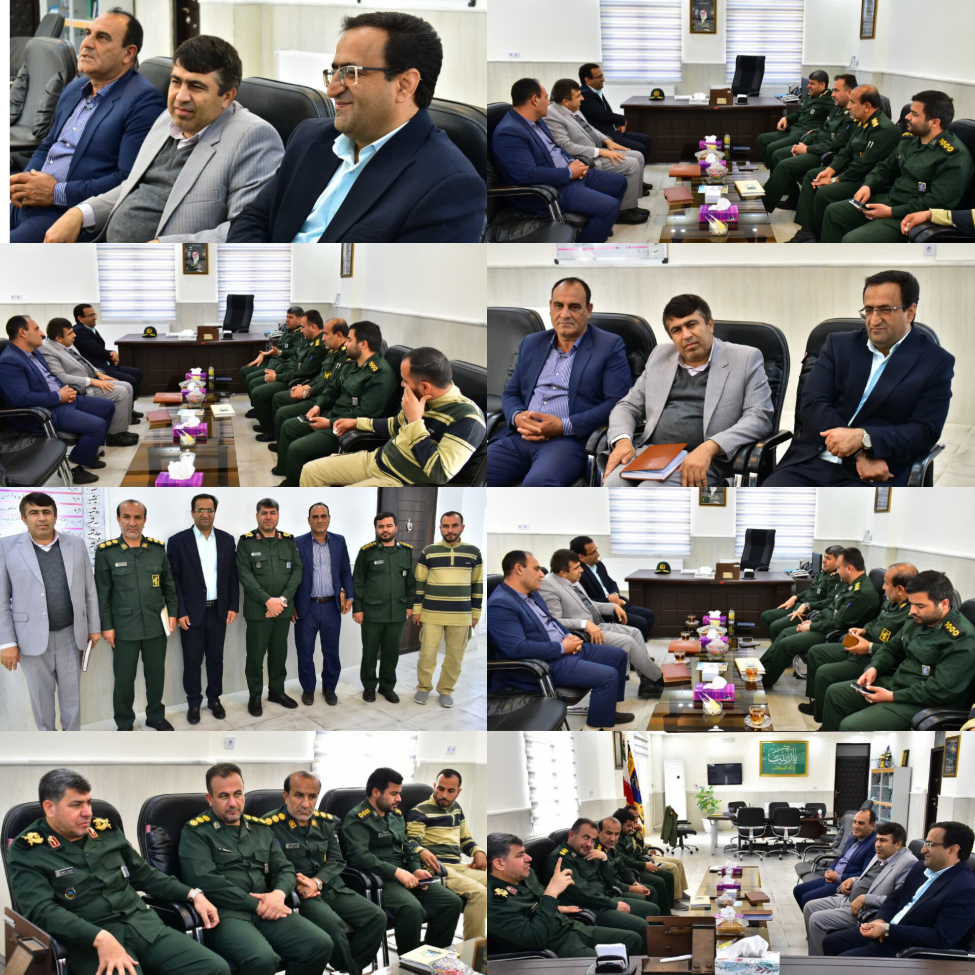 فرمانده سپاه فتح کهگیلویه و بویراحمد دردیدار مدیرکل آموزش وپرورش استان:  همکاری همه جانبه سپاه فتح کهگیلویه و بویراحمد با آموزش وپرورش در مباحث تربیتی و فضا های آموزشی