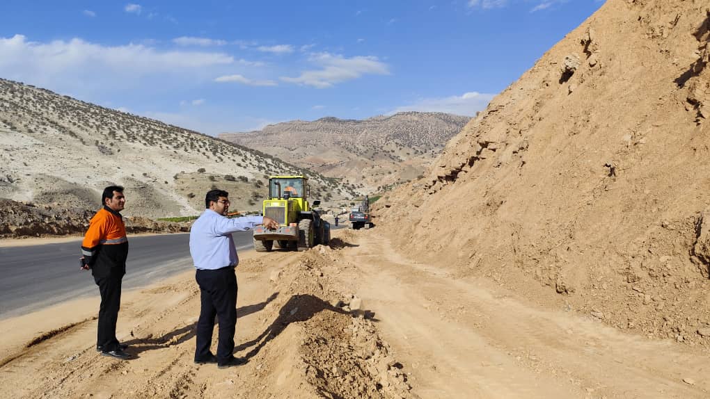 فرماندار شهرستان کهگیلویه خبر داد:  آغاز عملیات حذف نقاط حادثه‌خیز محور ارتباطی قلعه دختر-قلعه رئیسی-دیشموک+تصاویر