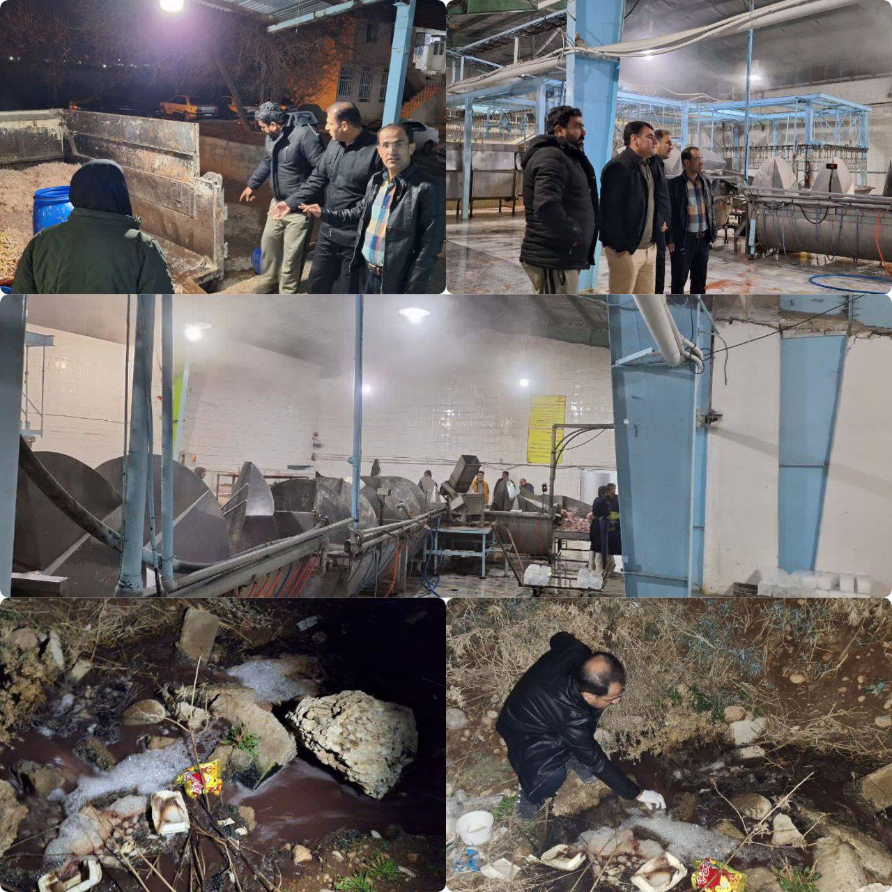 پایش شبانه ۳ کشتارگاه در یاسوج