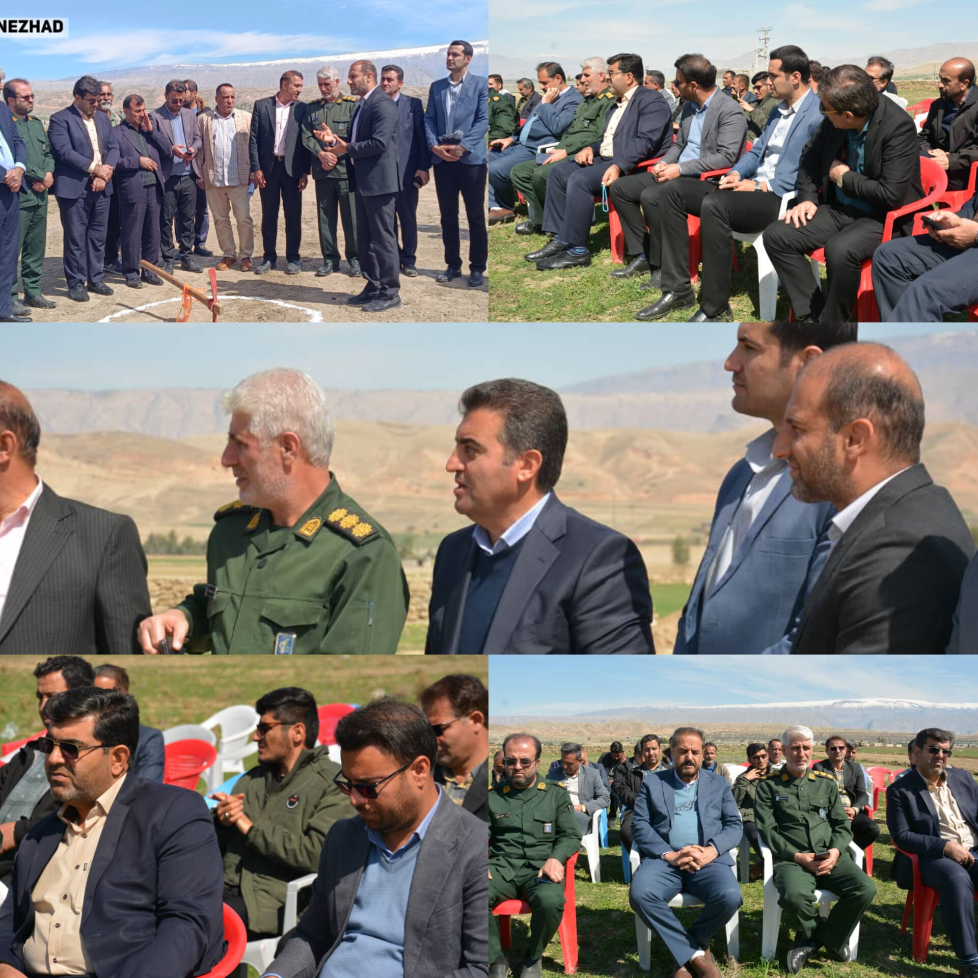 با حضور مسولان شهرستان کهگیلویه صورت گرفت:کلنگ زنی جاده آرامستان جدید دهدشت/ پایانی بر ترافیک آزار دهنده قبرستان