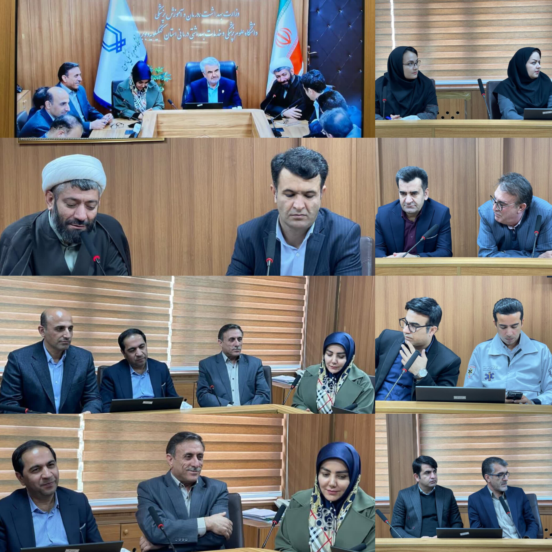 صحبت های معاون سیاسی و امنیتی استاندار در نشست با اعضای هیئت رئیسه دانشگاه علوم پزشکی یاسوج/ در حوزه سلامت، سیاست جایی ندارد