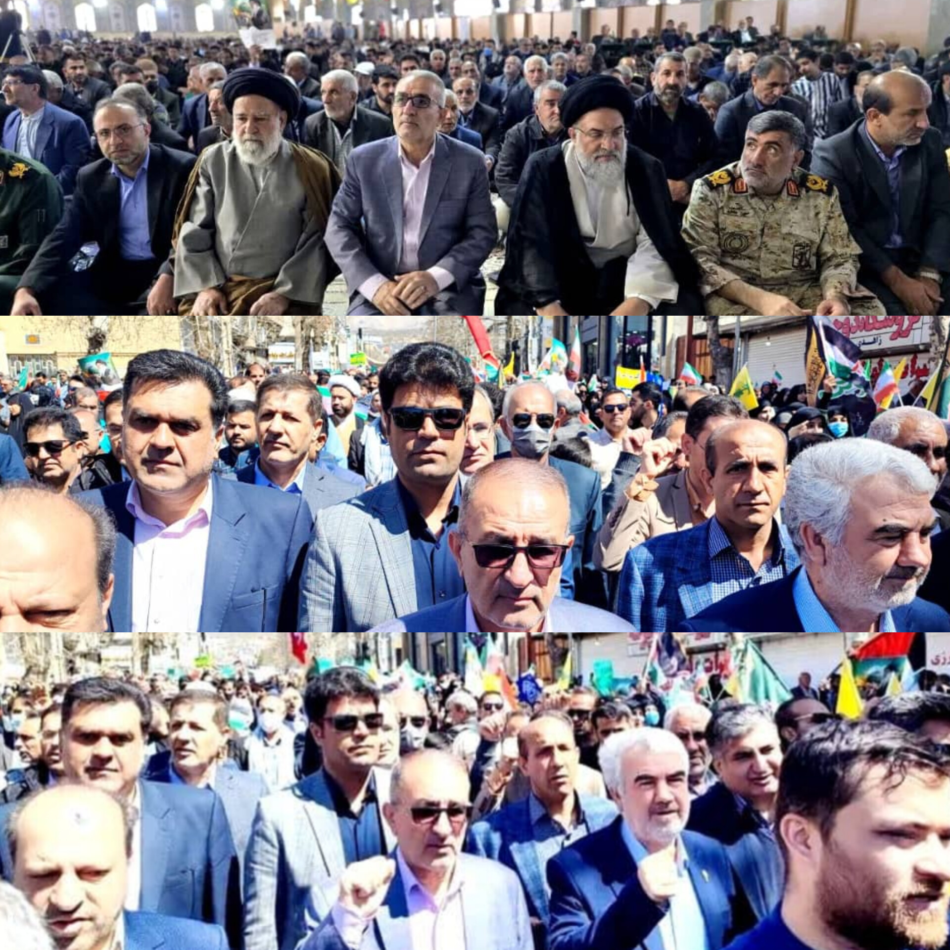 مراسم روز جهانی قدس در کهگیلویه وبویراحمد با شکوه‌تر از همیشه