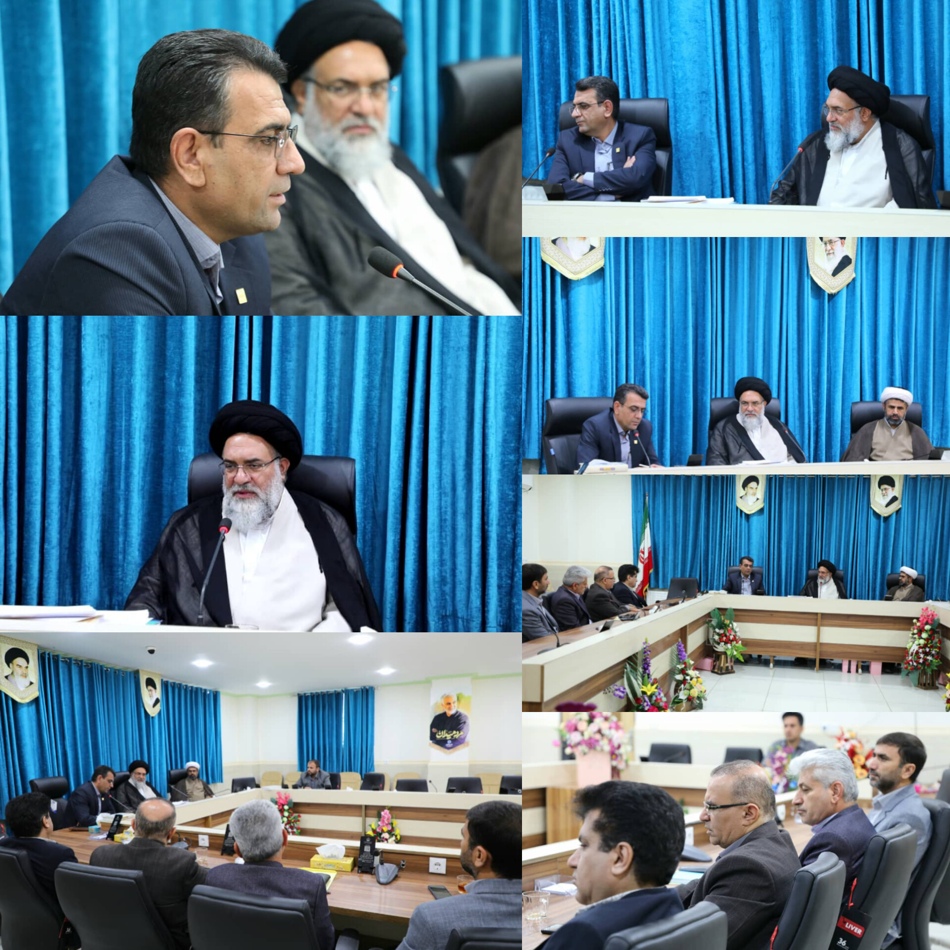 دیدار اعضای هيأت رئيسه دانشگاه یاسوج با نماینده ولی فقیه در استان کهگیلویه و بویراحمد