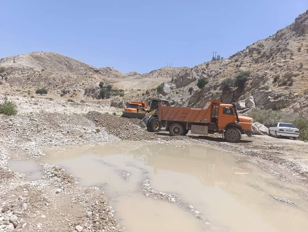 پیشرفت ۴۵ درصدی پروژه بهسازی و آسفالت راه روستایی کتج گرک در شهرستان لنده
