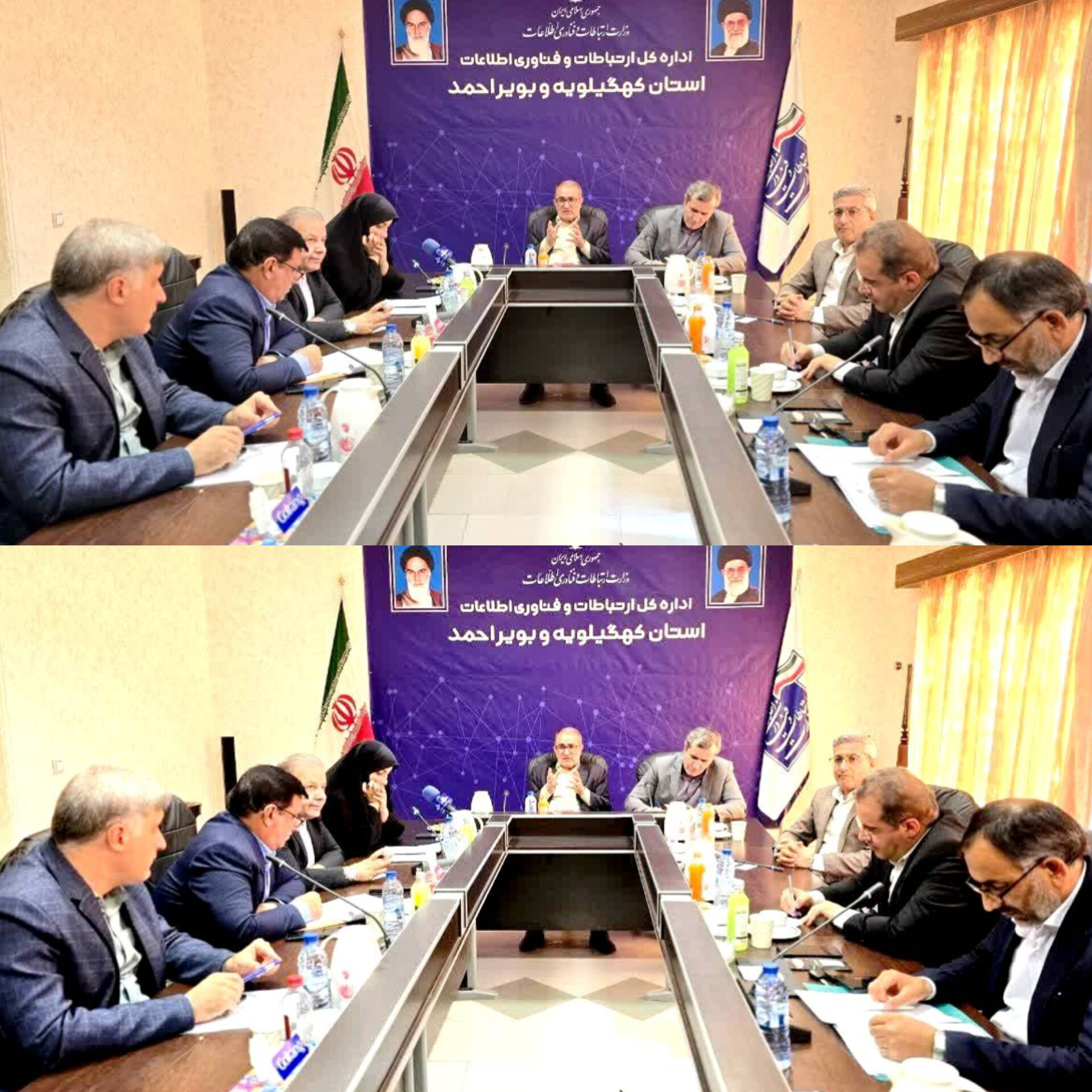 با حضور استاندار:  ۴۴ مصوبه سفر وزیر ارتباطات به کهگیلویه و بویراحمد بررسی شد