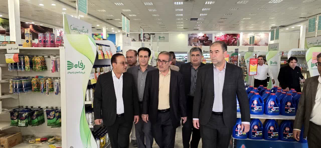 بازدید سرزده استاندار از بازار یاسوج؛ کمبودی در توزیع کالاهای اساسی وجود ندارد