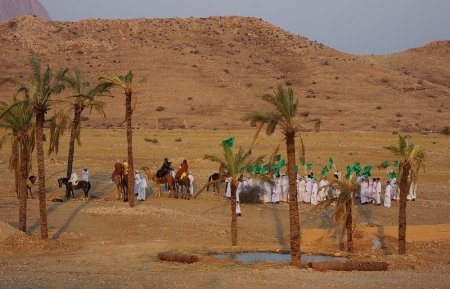واقعه غدیر خم در گچساران بازسازی شد/گزارش تصویری واقعه غدیر خم در گچساران بازسازی شد/گزارش تصویری