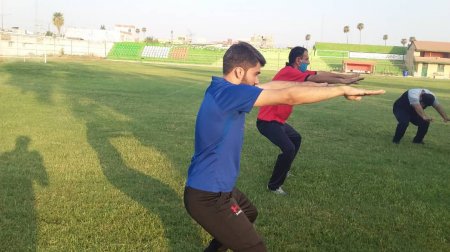 ورزش صبحگاهی به مناسبت روز خبرنگار در دهدشت برگزار شد/تصاویر ورزش صبحگاهی به مناسبت روز خبرنگار در دهدشت برگزار شد/تصاویر