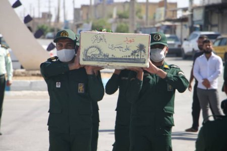 گزارش تصویری از تشییع پیکر شهید تازه تفحص شده در بهمئی گزارش تصویری از تشییع پیکر شهید تازه تفحص شده در بهمئی
