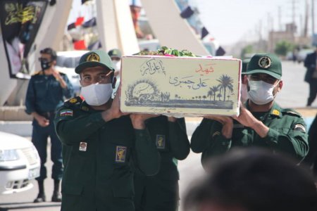 گزارش تصویری از تشییع پیکر شهید تازه تفحص شده در بهمئی گزارش تصویری از تشییع پیکر شهید تازه تفحص شده در بهمئی