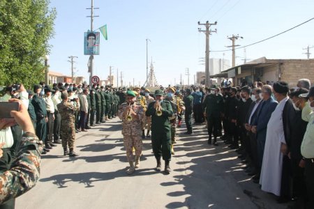 گزارش تصویری از تشییع پیکر شهید تازه تفحص شده در بهمئی گزارش تصویری از تشییع پیکر شهید تازه تفحص شده در بهمئی