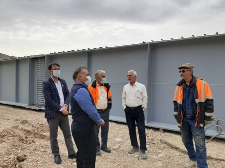 گزارش تصویری از تیرگذاری پل شهرستان لنده گزارش تصویری از تیرگذاری پل شهرستان لنده