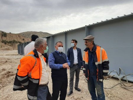 گزارش تصویری از تیرگذاری پل شهرستان لنده گزارش تصویری از تیرگذاری پل شهرستان لنده
