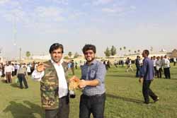 اقامه نمازعیدفطر در شهر دهدشت +گزارش تصویری